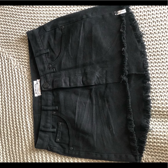 One Teaspoon Junkyard Black Skirt 29 - Picture 5 of 7